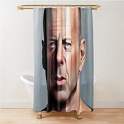 Bruce Willis Shower Curtain