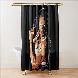 Bruce Willis Aphasia Diagnosis Shower Curtain