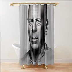 Bruce Willis Shower Curtain
