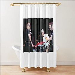 Bruce Willis Photograph Shower Curtain