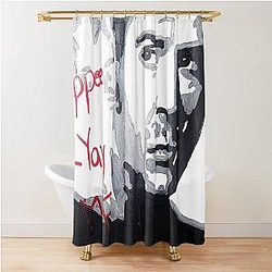 Bruce Willis - Yippee Ki-Yay (Die Hard) Shower Curtain