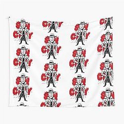 Hilarious caricature Bruce Willis from Sin City Tapestry