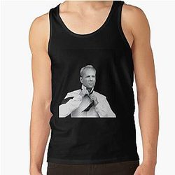 Bruce Willis Fan Art Tank Top
