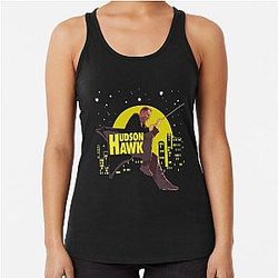Bruce Willis Hudson Hawk Racerback Tank Top