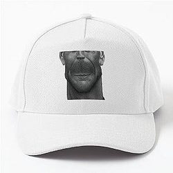 Caricature of Bruce Willis in a Baseball Cap