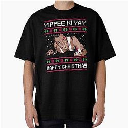 Nakatomi Plaza Yippee Ki Yay Bruce Willis T-Shirt