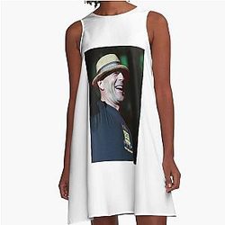 Bruce Willis & the Accelerators Photograph A-Line Dress
