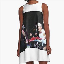 Bruce Willis Photograph A-Line Dress