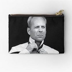 Bruce Willis Fan Art Zipper Pouch