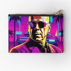Bruce Willis Zipper Pouch