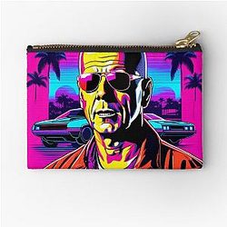 80s Bruce Willis Zip Bag