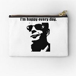 Bruce Willis Zipper Pouch