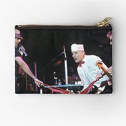 Bruce Willis Photograph Zipper Pouch