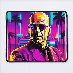 Bruce Willis Mouse Pad