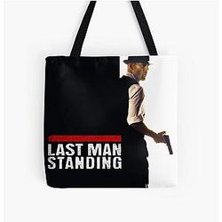 Bruce Willis Fan Art Tote Bag