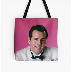 Bruce Willis Fan Art Tote Bag