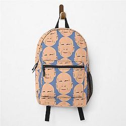 Bruce Willis illustration Backpack