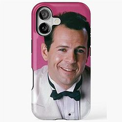 Bruce Willis Fanart iPhone Case