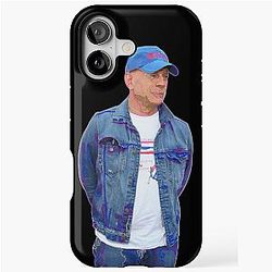 Bruce Willis illustrative portrait case