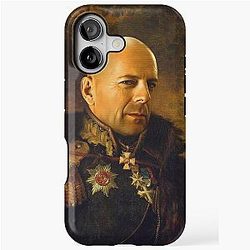 Bruce Willis replaceface iPhone Tough Case
