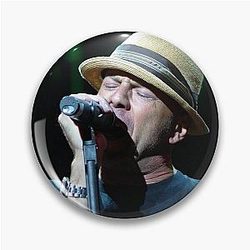 Bruce Willis and the Accelerators Photograph Pin