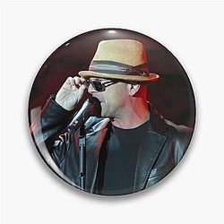 Bruce Willis and the Accelerators - Photograph Pin