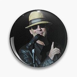 Bruce Willis and the Accelerators Photograph Pin