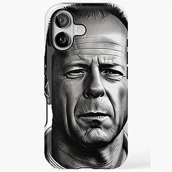 Bruce Willis Sketch iPhone Case
