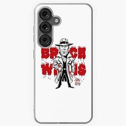 Funny caricature of Bruce Willis from Sin City Samsung Case