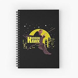 Bruce Willis Hudson Hawk Spiral Notebook