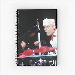 Bruce Willis Photograph Spiral Notebook