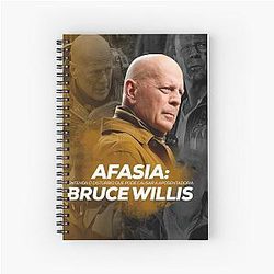 Aphasia Bruce Willis Notebook