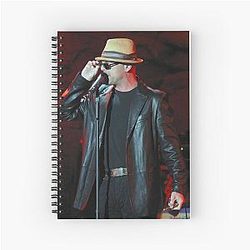Bruce Willis and the Accelerators Photograph Notebook