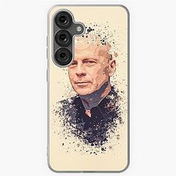 Bruce Willis painting Samsung Galaxy Case