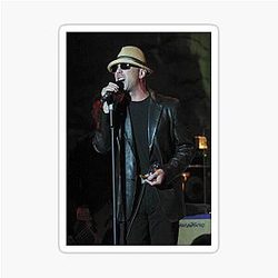 Bruce Willis and the Accelerator Photograph Sticker