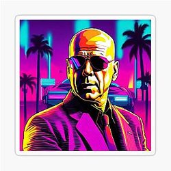 Bruce Willis Sticker
