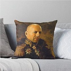 Bruce Willis Throw Pillow