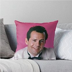 Bruce Willis Throw Pillow