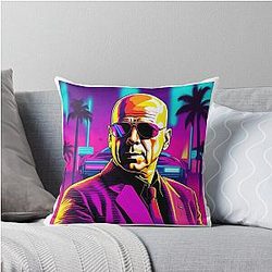 Bruce Willis Throw Pillow