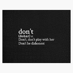 Don't by Bryson Tiller Stick The Song Jigsaw Puzzle RB1211