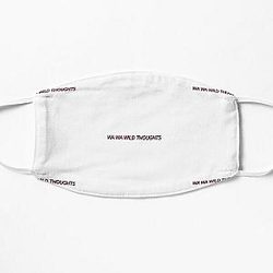 wild thoughts Long  Flat Mask RB1211