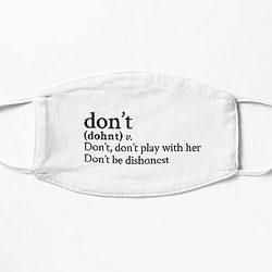 Don't by Bryson Tiller Stick The Song Flat Mask RB1211