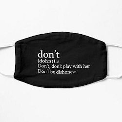 Don't by Bryson Tiller Stick The Song Flat Mask RB1211