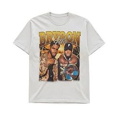 Classic Gold Aesthetic TTPM1401 Bryson Tiller T-Shirt
