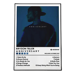 Anniversary Album DTNK0408 Bryson Tiller Poster