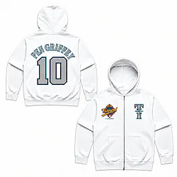 Pen Griffey 10 Bone DTNK0809 Bryson Tiller 2D Zipped Hoodie