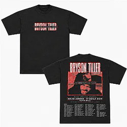 [New Arrival] Neo Trapsoul 2026 Strike Through Tour DTNK2110 Bryson Tiller T-Shirt
