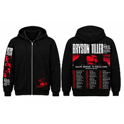Neo Trapsoul Ransom 3D zipped  Bryson Tiller Hoodie