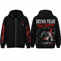 Trapsoul Legacy 3D Zipped Bryson Tiller Hoodie