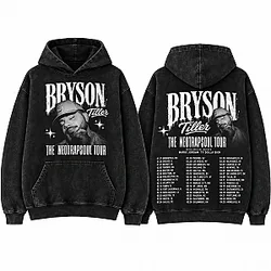 Trapsoul Aesthetics Tour DTNK3010 Washed Bryson Tiller Hoodie